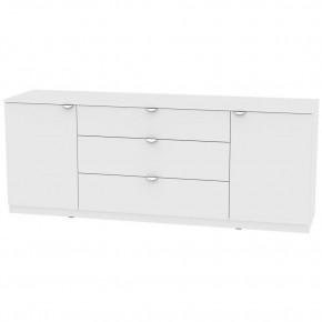 Комод K-70x180x45-1-TR (Белый) Калисто в Нефтекамске - neftekamsk.mebel24.online | фото