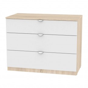 Комод K-70x90x45-1-TR (ДСС-Белый) Калисто в Нефтекамске - neftekamsk.mebel24.online | фото