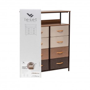 Комод Leset Локи 8 ящ. с полкой в Нефтекамске - neftekamsk.mebel24.online | фото 10