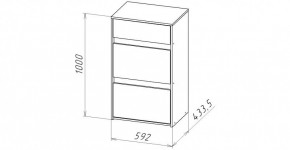 ЛИНДА-3 Комод (ЛНД.03) в Нефтекамске - neftekamsk.mebel24.online | фото 3