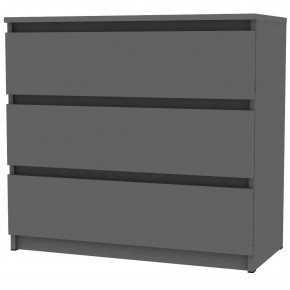 Комод Malta light K124 (Графит) в Нефтекамске - neftekamsk.mebel24.online | фото