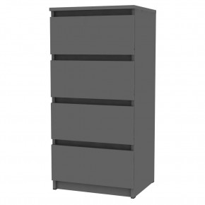 Комод Malta light K126 (Графит) в Нефтекамске - neftekamsk.mebel24.online | фото