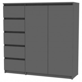 Комод Malta light K191 (Графит) в Нефтекамске - neftekamsk.mebel24.online | фото