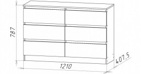 НИЦЦА-7 Комод (НЦ.07) в Нефтекамске - neftekamsk.mebel24.online | фото 3