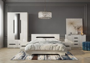 Комод Вега 1200 (Крафт белый - Венге) в Нефтекамске - neftekamsk.mebel24.online | фото 3