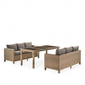 Комплект плетеной мебели T365/S65B-W65 Light Brown в Нефтекамске - neftekamsk.mebel24.online | фото 1