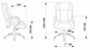Кресло для руководителя T-9925SL/BLACK в Нефтекамске - neftekamsk.mebel24.online | фото 5