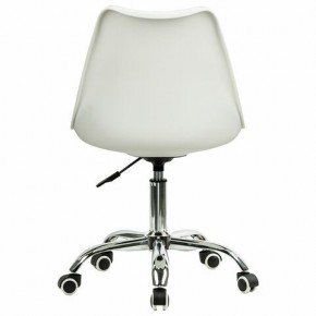 Кресло стул BRABIX "Eames MG-310 CH", хром, пластик белый, экокожа белая, 532923 в Нефтекамске - neftekamsk.mebel24.online | фото 4