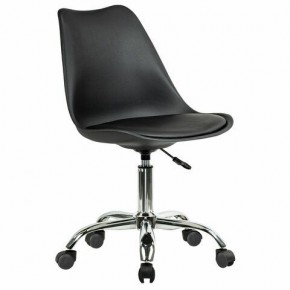 Кресло стул BRABIX "Eames MG-310 CH", хром, пластик черный, экокожа черная, 532925 в Нефтекамске - neftekamsk.mebel24.online | фото 2