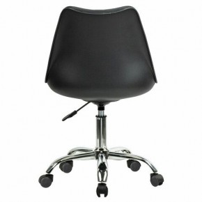 Кресло стул BRABIX "Eames MG-310 CH", хром, пластик черный, экокожа черная, 532925 в Нефтекамске - neftekamsk.mebel24.online | фото 4