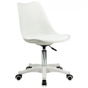 Кресло стул BRABIX "Eames MG-310 PL", пластик белый, экокожа белая, 532926 в Нефтекамске - neftekamsk.mebel24.online | фото 2