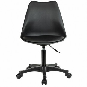 Кресло стул BRABIX "Eames MG-310 PL", пластик черный, экокожа черная, 532927 в Нефтекамске - neftekamsk.mebel24.online | фото 1