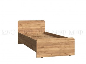 ЧЕЛСИ Color Кровать 800 с настилом ЛДСП (Дуб крафт) в Нефтекамске - neftekamsk.mebel24.online | фото