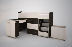 Кровать-чердак Малыш (большой) 800*1800 в Нефтекамске - neftekamsk.mebel24.online | фото 21