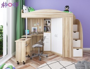 Кровать-чердак Юниор 4 (800*1900) в Нефтекамске - neftekamsk.mebel24.online | фото