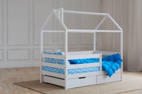 Кровать-домик 80*160 Белый в Нефтекамске - neftekamsk.mebel24.online | фото 4