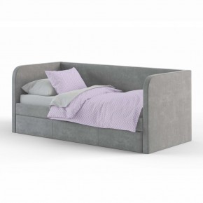 Кровать ERICA DOUBLE интерьерная в ткани рогожка Moderno в Нефтекамске - neftekamsk.mebel24.online | фото 2