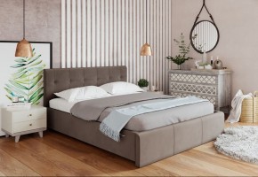 Кровать Изабелла с латами Newtone cacao 1600x2000 в Нефтекамске - neftekamsk.mebel24.online | фото 2