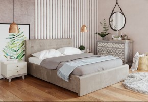 Кровать Изабелла с латами Newtone light beige 1400x2000 в Нефтекамске - neftekamsk.mebel24.online | фото 2