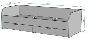 Кровать Ольга L54 (800*2000) в Нефтекамске - neftekamsk.mebel24.online | фото 2