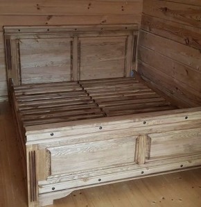 Кровать "Викинг 01" 1800 массив в Нефтекамске - neftekamsk.mebel24.online | фото 2