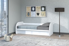 Кровать Сказка с ПМ 900 (Белый текстурный) в Нефтекамске - neftekamsk.mebel24.online | фото