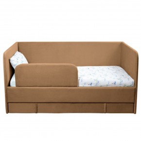 Кровать Юна (коричневый) в Нефтекамске - neftekamsk.mebel24.online | фото 2