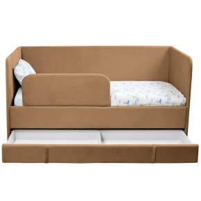 Кровать Юна (коричневый) в Нефтекамске - neftekamsk.mebel24.online | фото 4