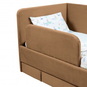 Кровать Юна (коричневый) в Нефтекамске - neftekamsk.mebel24.online | фото 5