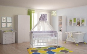 Кроватка Polini Simple 101 в Нефтекамске - neftekamsk.mebel24.online | фото