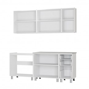 Кухня Рио 2.0 (Белый/F02) в Нефтекамске - neftekamsk.mebel24.online | фото 2