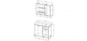 Кухонный гарнитур Белый Глянец 1000 (Стол. 26мм) в Нефтекамске - neftekamsk.mebel24.online | фото 3