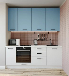 Кухонный гарнитур Капри 2200 h950 (Стол. 38мм) в Нефтекамске - neftekamsk.mebel24.online | фото