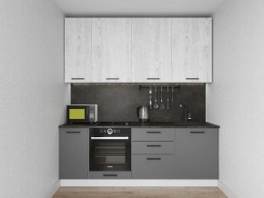 Кухонный гарнитур Санторини 2200 h 950 (Стол. 26мм) в Нефтекамске - neftekamsk.mebel24.online | фото 1