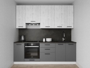 Кухонный гарнитур Санторини 2400 h950 (Стол. 38мм) в Нефтекамске - neftekamsk.mebel24.online | фото 1