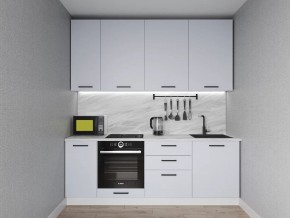 Кухонный гарнитур Смоки 2200 h950 (Стол. 26мм) в Нефтекамске - neftekamsk.mebel24.online | фото