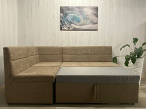 Кухонный уголок Уют-ЛЮКС со спальным местом (ППУ) велюр Comfort 03 в Нефтекамске - neftekamsk.mebel24.online | фото 2