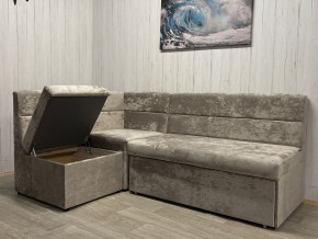 Кухонный уголок Уют-ЛЮКС со спальным местом (ППУ) велюр Comfort 03 в Нефтекамске - neftekamsk.mebel24.online | фото 5