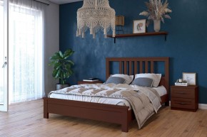ЛАУРА Кровать из массива 1600 в Нефтекамске - neftekamsk.mebel24.online | фото 1