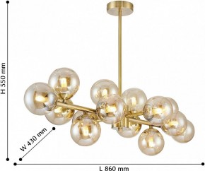Люстра на штанге Favourite Varietas 2649-14P в Нефтекамске - neftekamsk.mebel24.online | фото 6