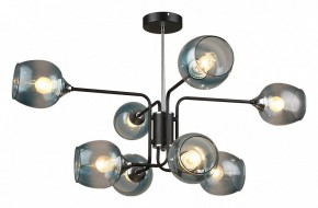 Люстра на штанге Imex 3564 MD.3564-8-S BK+CH в Нефтекамске - neftekamsk.mebel24.online | фото