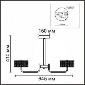 Люстра на штанге Lumion Venice 6579/40CL в Нефтекамске - neftekamsk.mebel24.online | фото 6