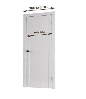 Межкомнатная дверь Bolivar Каньон браун (комплект) 700 в Нефтекамске - neftekamsk.mebel24.online | фото
