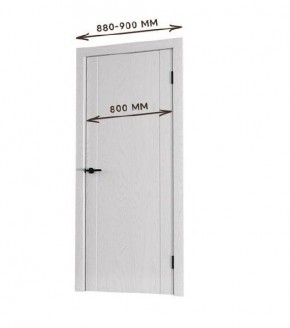 Межкомнатная дверь Bolivar Каньон браун (комплект) 800 в Нефтекамске - neftekamsk.mebel24.online | фото