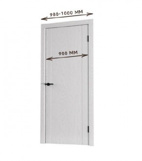 Межкомнатная дверь Bolivar Каньон браун (комплект) 900 в Нефтекамске - neftekamsk.mebel24.online | фото