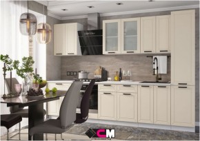 Модульная кухня Альфа холст брюле в Нефтекамске - neftekamsk.mebel24.online | фото 1