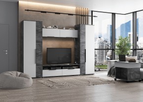 МОНИКА Гостиная (модульная) айрон рок в Нефтекамске - neftekamsk.mebel24.online | фото 1