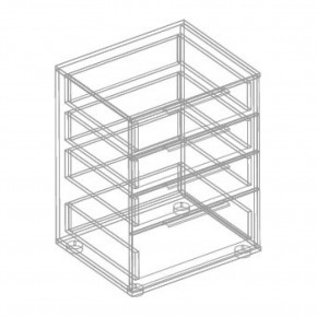 МОНИКА Комод с 4 ящиками в Нефтекамске - neftekamsk.mebel24.online | фото 3