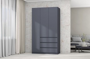 МС "Хилтон" Шкаф №2 1200 (Графит) в Нефтекамске - neftekamsk.mebel24.online | фото