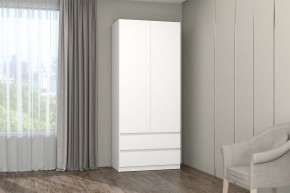 МС "Хилтон" Шкаф №3 900 (Белый текстурный) в Нефтекамске - neftekamsk.mebel24.online | фото